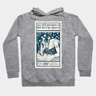 Bookplate with motto Hoodie